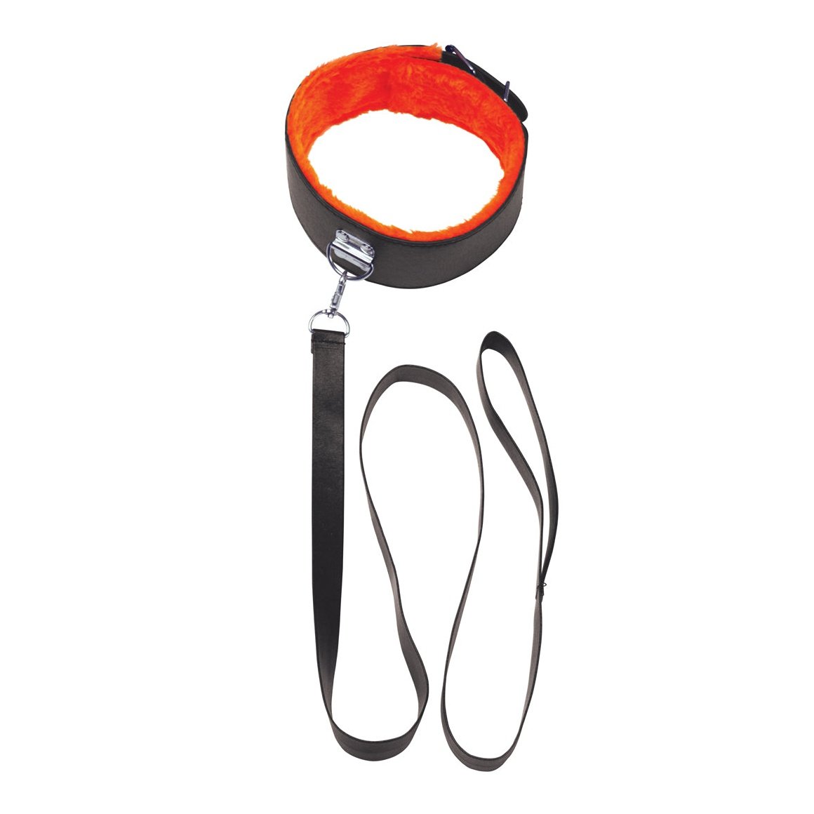 The 9's Orange Is the New Black Short Leash -  Black ICB2319-2