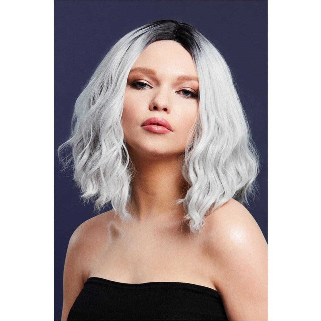 Fever Cara Wig - Two Toned Blend - Ice Silver FV-72031