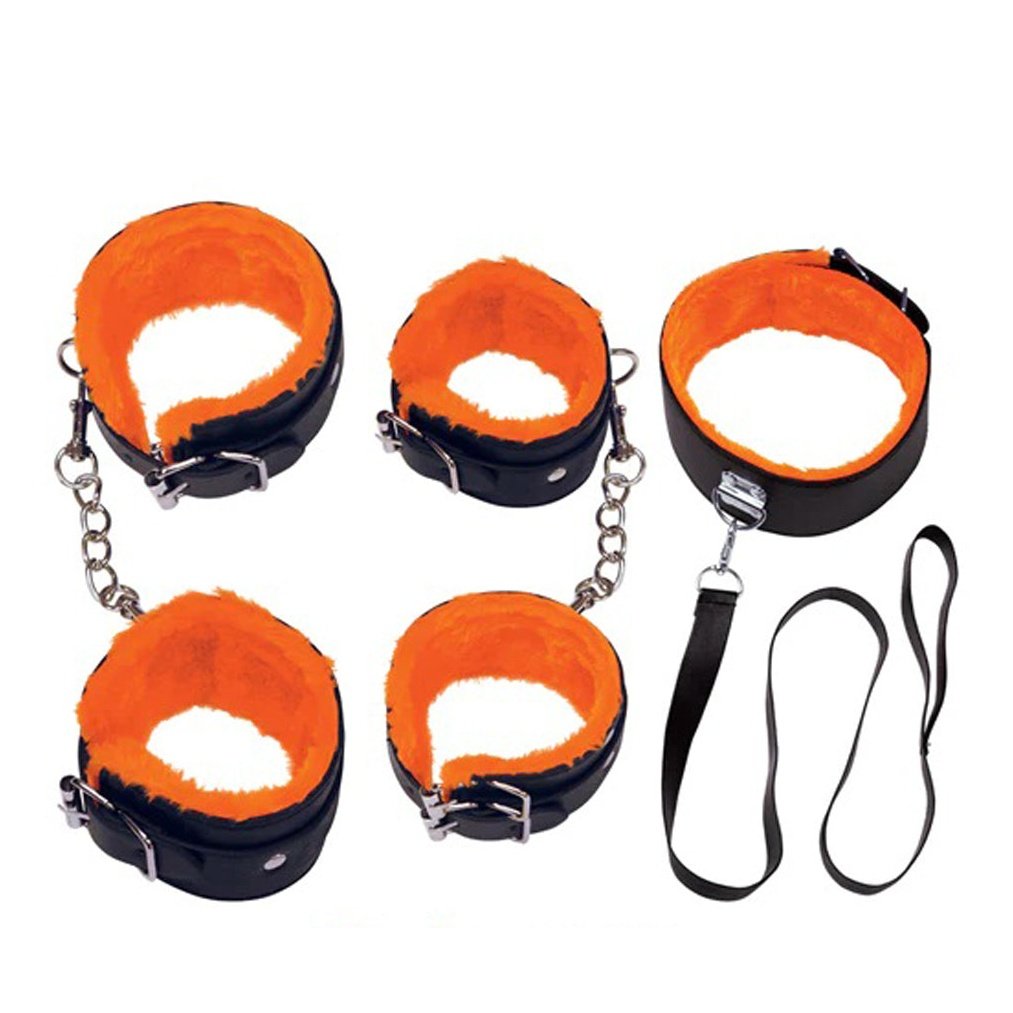 Orange Is the New Black Restrain Yourself Kit -  Black/orange IC2523