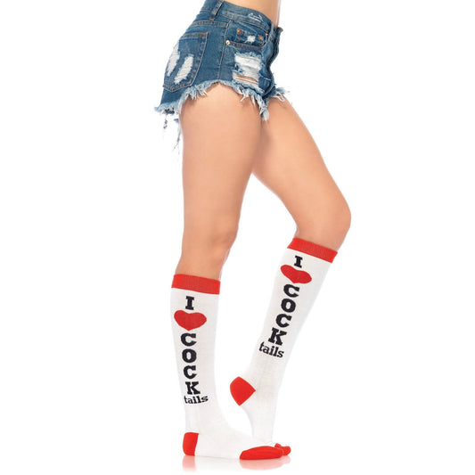 Cocktails Knee High Socks - One Size LA-5606