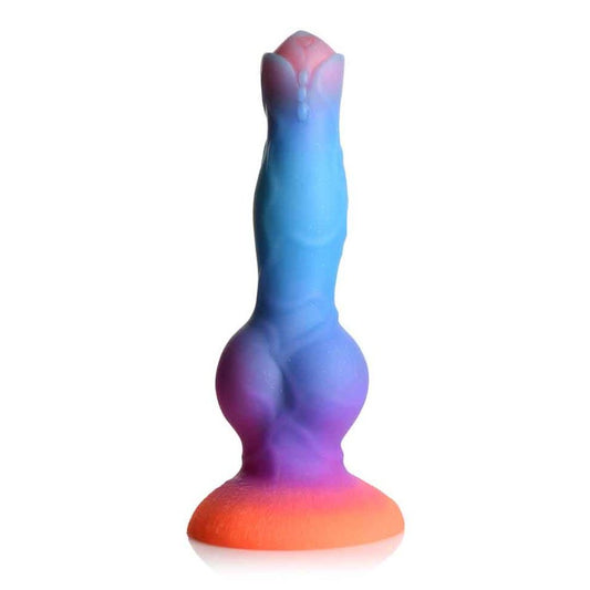 Space Cock Glow-in-the-Dark Silicone Alien Dildo CC-AH148