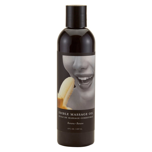 Edible Massage Oil - Banana - 8 Fl. Oz. EB-MSE010