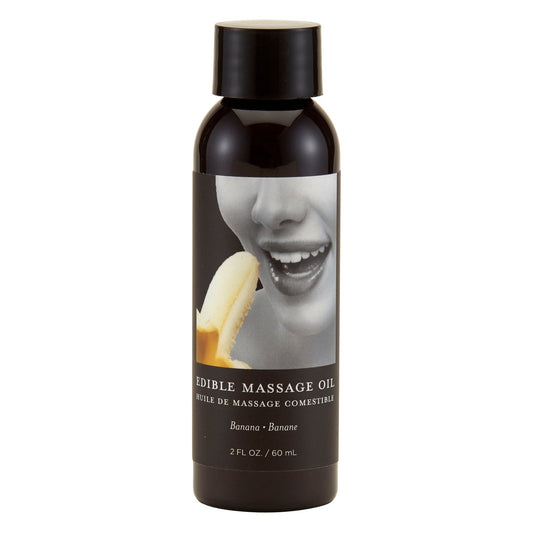 Edible Massage Oil - Banana - 2 Fl. Oz. EB-MSE210
