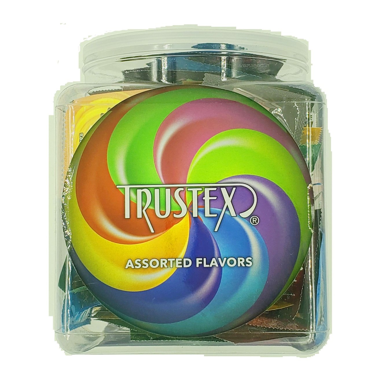 Trustex Flavored Lubricated Condoms 144 Pieces Box - Assorted Flavors AL-8050B