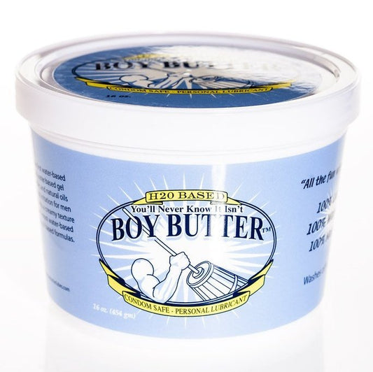 You'll Never Know It Isn't Boy Butter - 16 Oz./  473ml - Boy Butter H2O Cream Formula BBY16