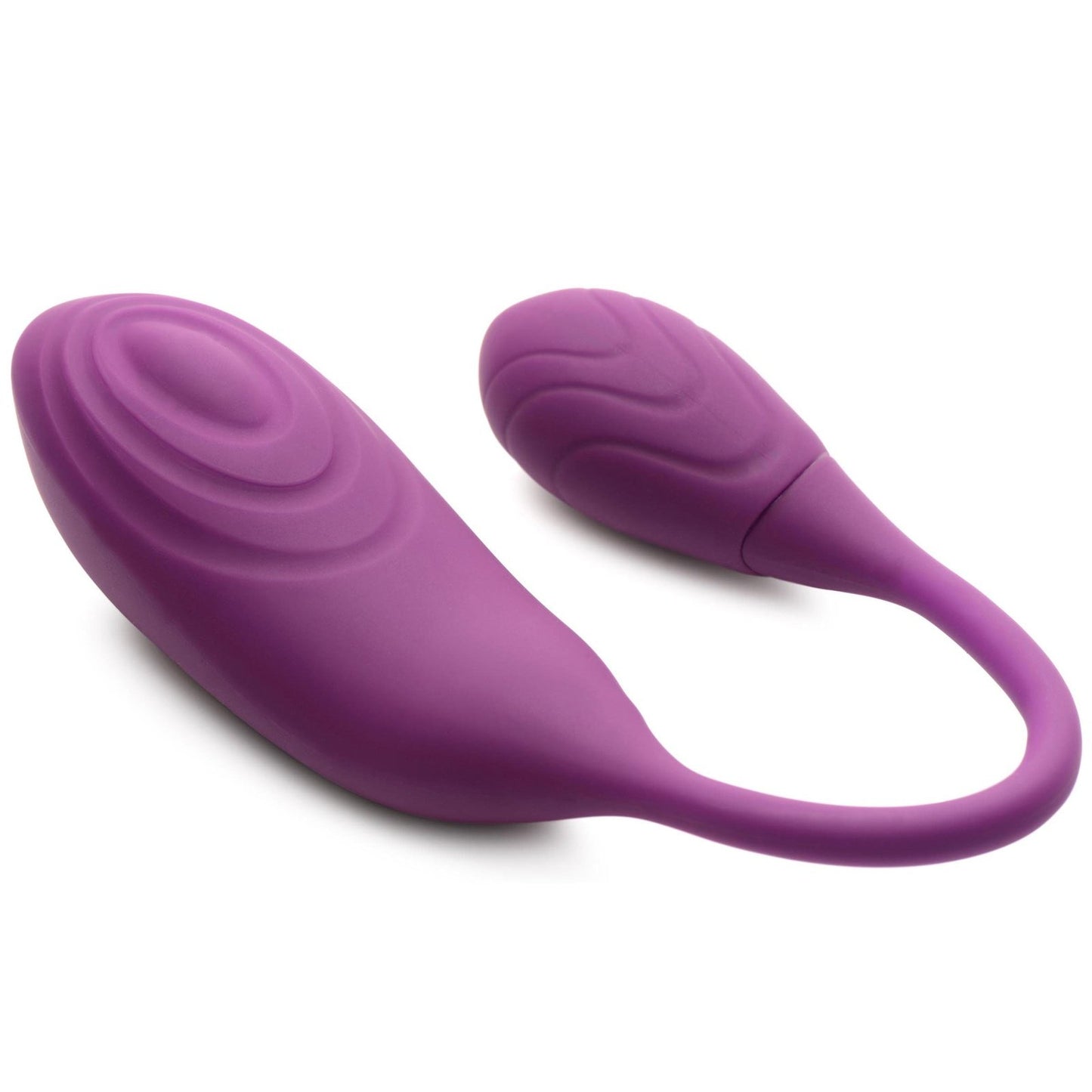 Slim Pulse 7x Pulsing Clit Stimulator and  Vibrating Egg - Purple INM-AG982