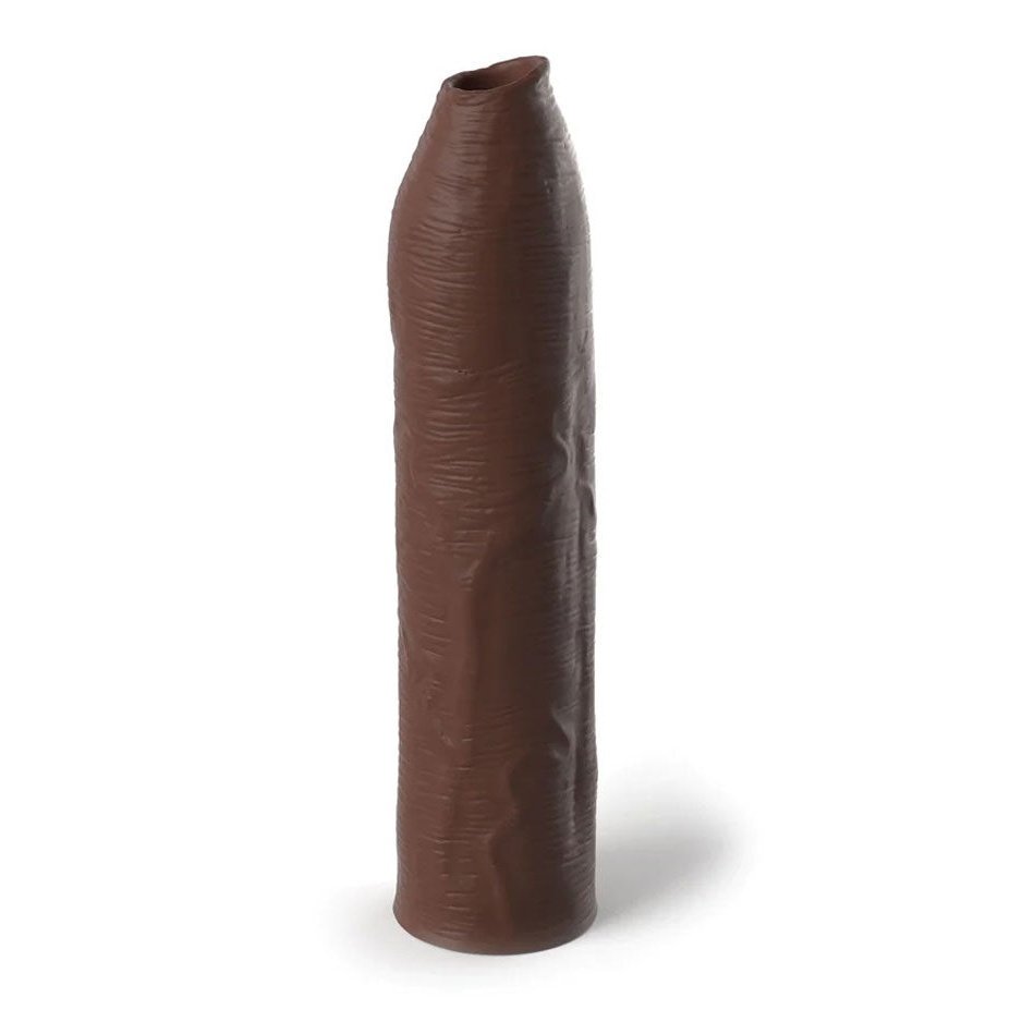 Fantasy X-Tensions Elite Uncut 7 Inch Extension Sleeve - Brown PD4154-29