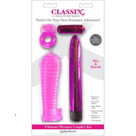 Classix Ultimate Pleasure Couples Kit - Pink PD1993-11