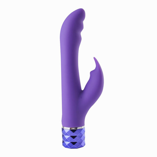 Hailey 10-Function Vibrating Rechargeable Dual  Vibe - Purple MTMA1607-L2