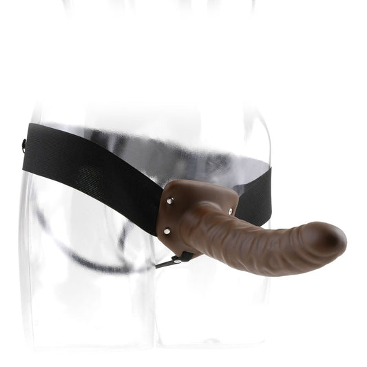 Fetish Fantasy Series 8 Inch Hollow Strap-on -  Brown PD3360-29