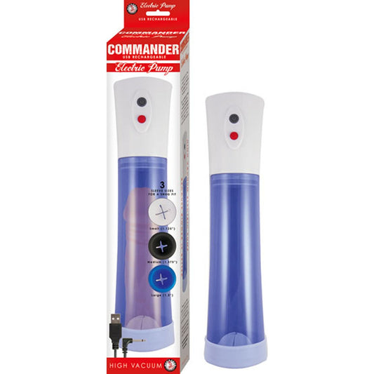 Commander Electric Pump - Blue NW2827-2