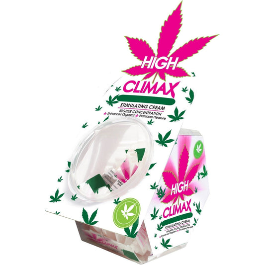 High Climax Female Stimulating Cream - 0.067 Fl.  Oz. - 50 Pc. Bowl Display BA-HCSPDJ