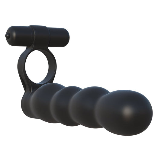 Fantasy C-Ringz Posable Partner Double Penetrator - Black PD5930-23