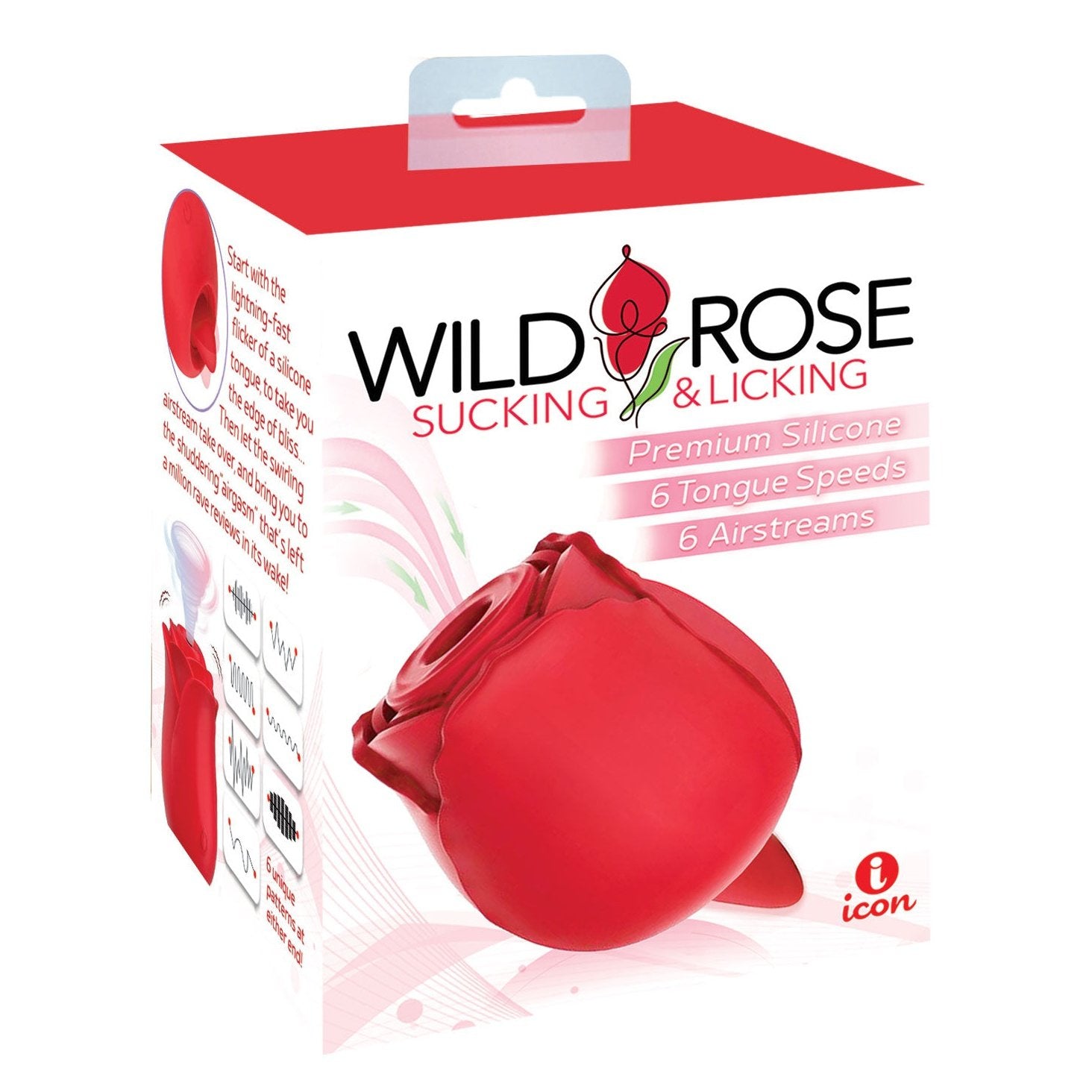 Wild Rose Sucking and Licking - Red IC1701