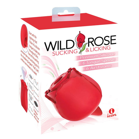 Wild Rose Sucking and Licking - Red IC1701