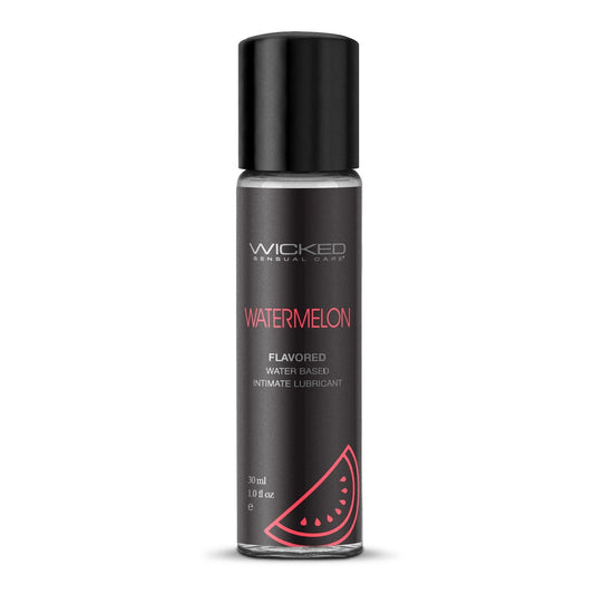 Aqua Watermelon Flavored Water Based Intimate  Lubricant - 1 Fl. Oz. WS-90421