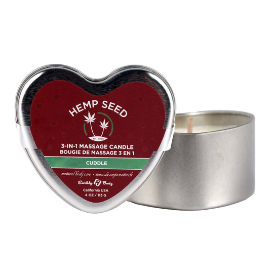 3-in-1 Massage Candle - Cuddle - 4 Oz EB-HSCV023A