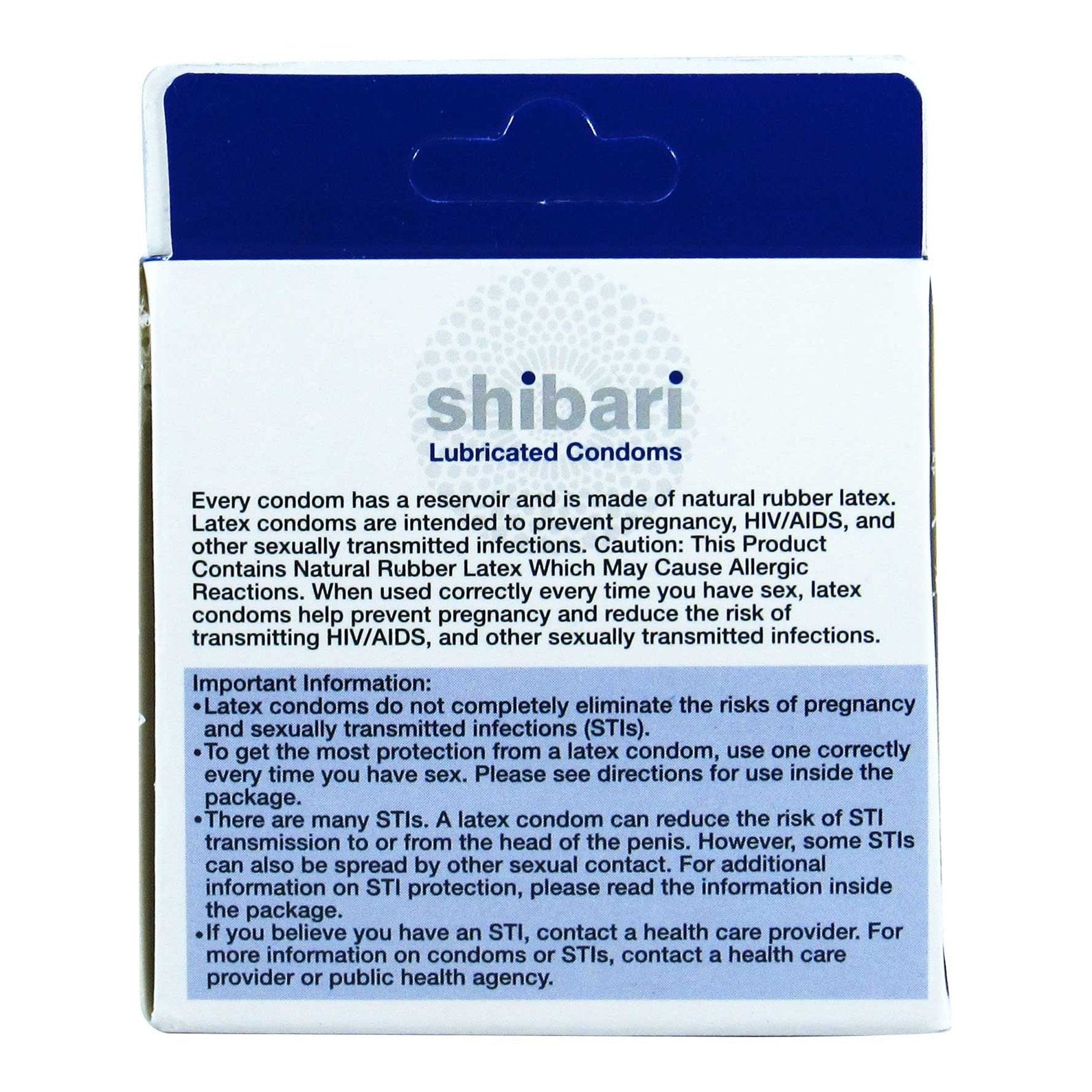 Shibari Lubricated Condoms - 3 Pack TMN-CNDM-2168