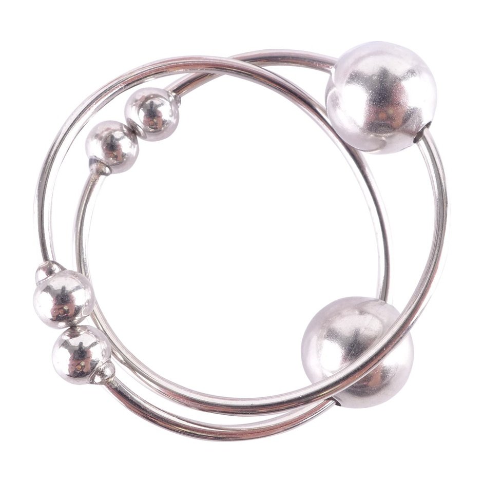 Fetish Fantasy Series Nipple Bull Rings - Silver PD3603-26