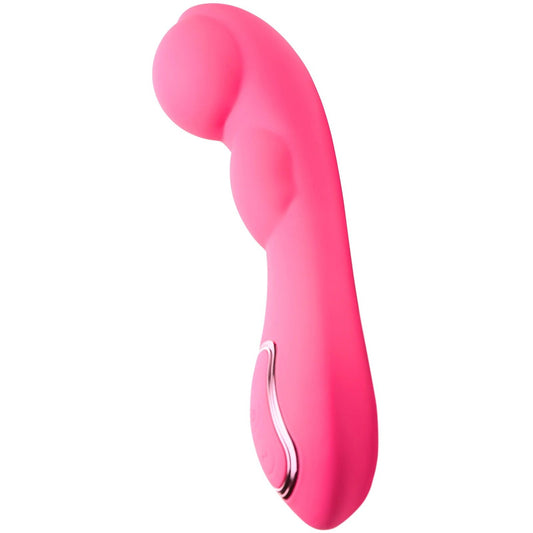 Extreme-G Inflating G-Spot Silicone Vibrator -  Pink INM-AH293