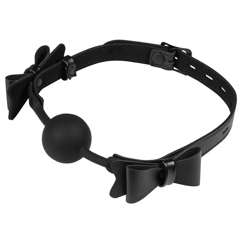 Bow Tie Ball Gag - Black SS520-25
