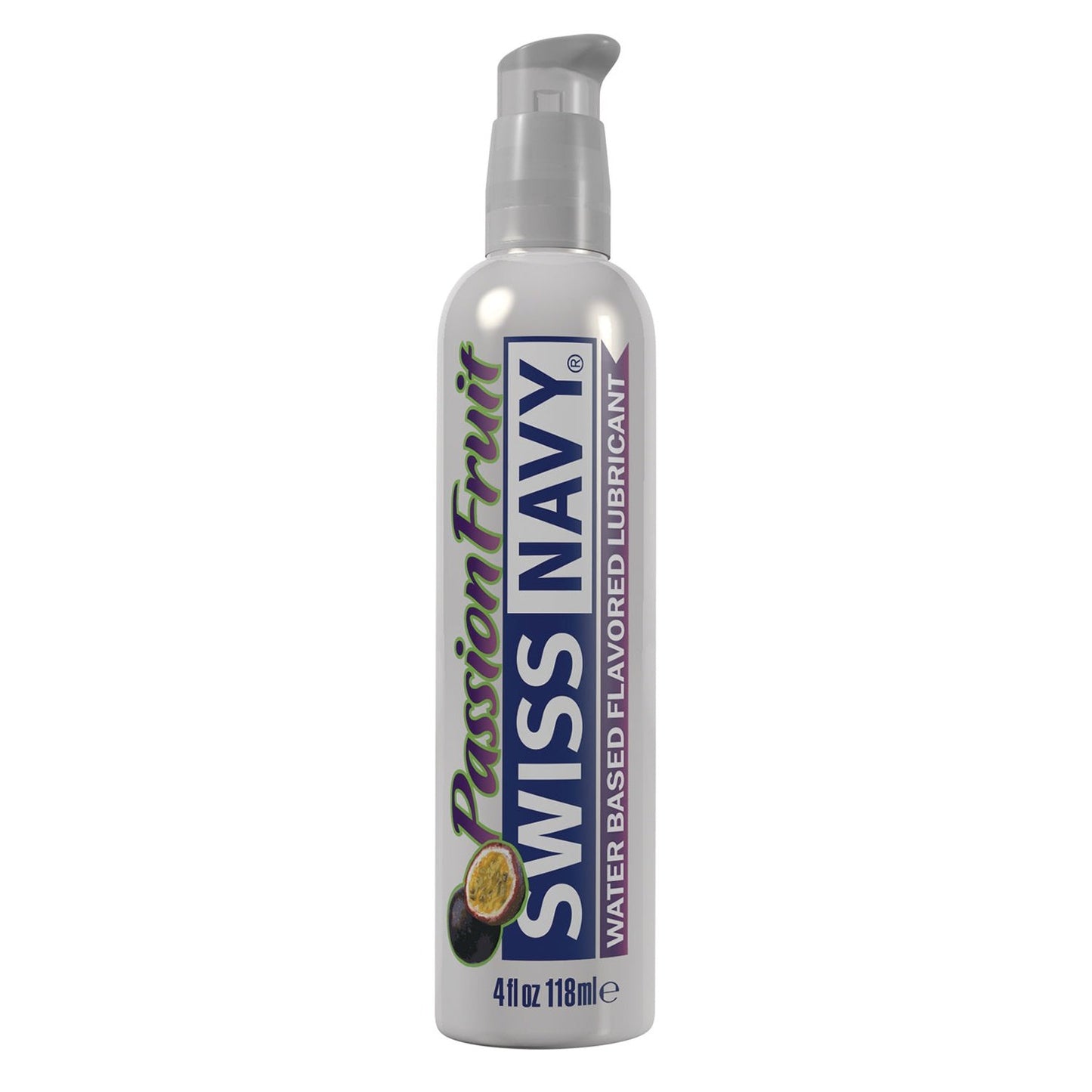 Swiss Navy Flavors Water Based Lubricant - Passion Fruit 4 Fl. Oz. MD-SNFPF4