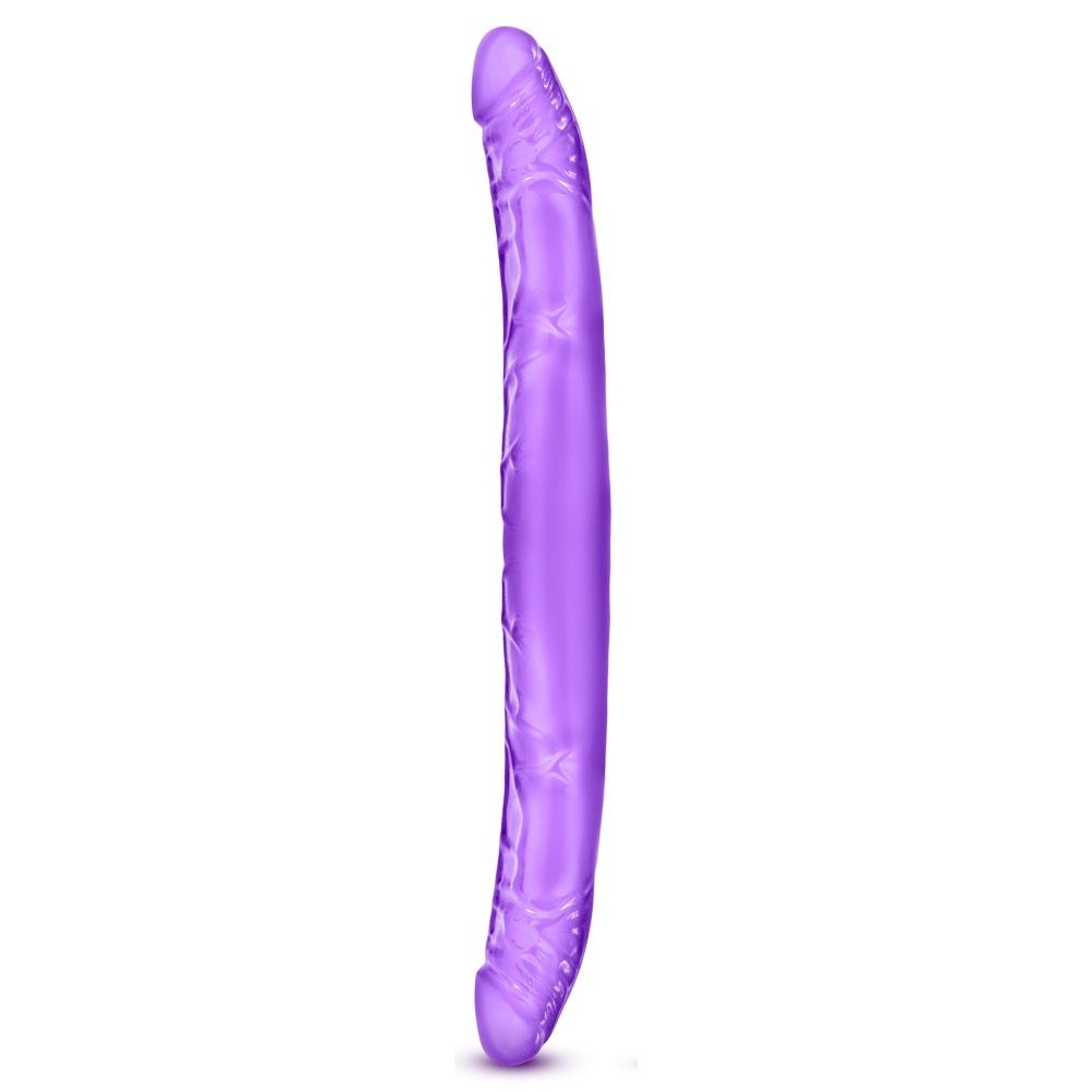 B Yours 16 Inch Double Dildo - Purple BL-52011