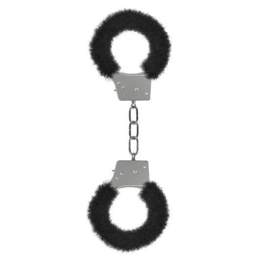 Beginner's Furry Handcuffs - Black OU-OU002BLK