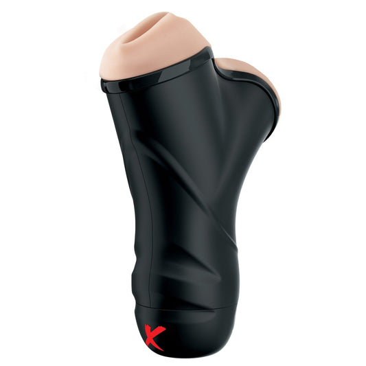 Pdx Elite Double Penetration Vibrating Stroker PDRD508