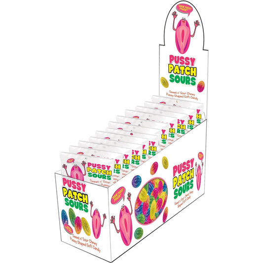 Pussy Patch Sours - 12 Piece Display HTP3149D