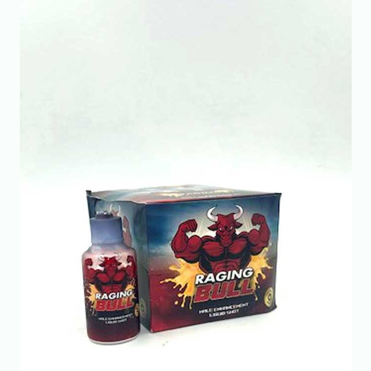 Raging Bull Male Enhancer Liquid Shots 12 Ct  Display CG-RBLIQ