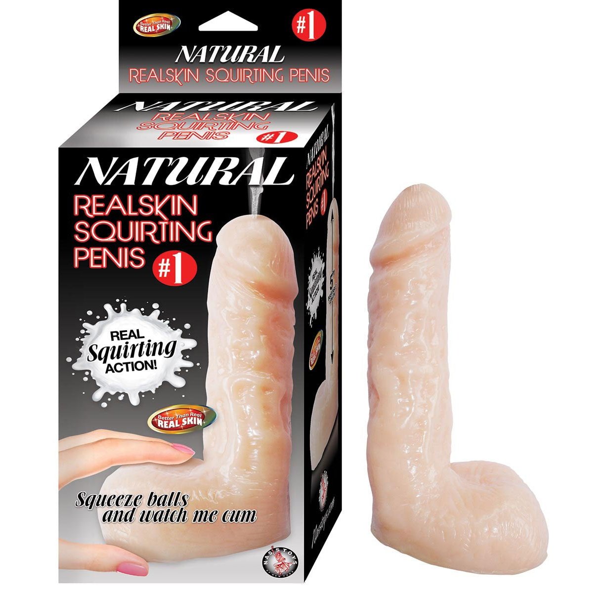 Natural Realskin Squirting Penis #1 - Flesh NW2759