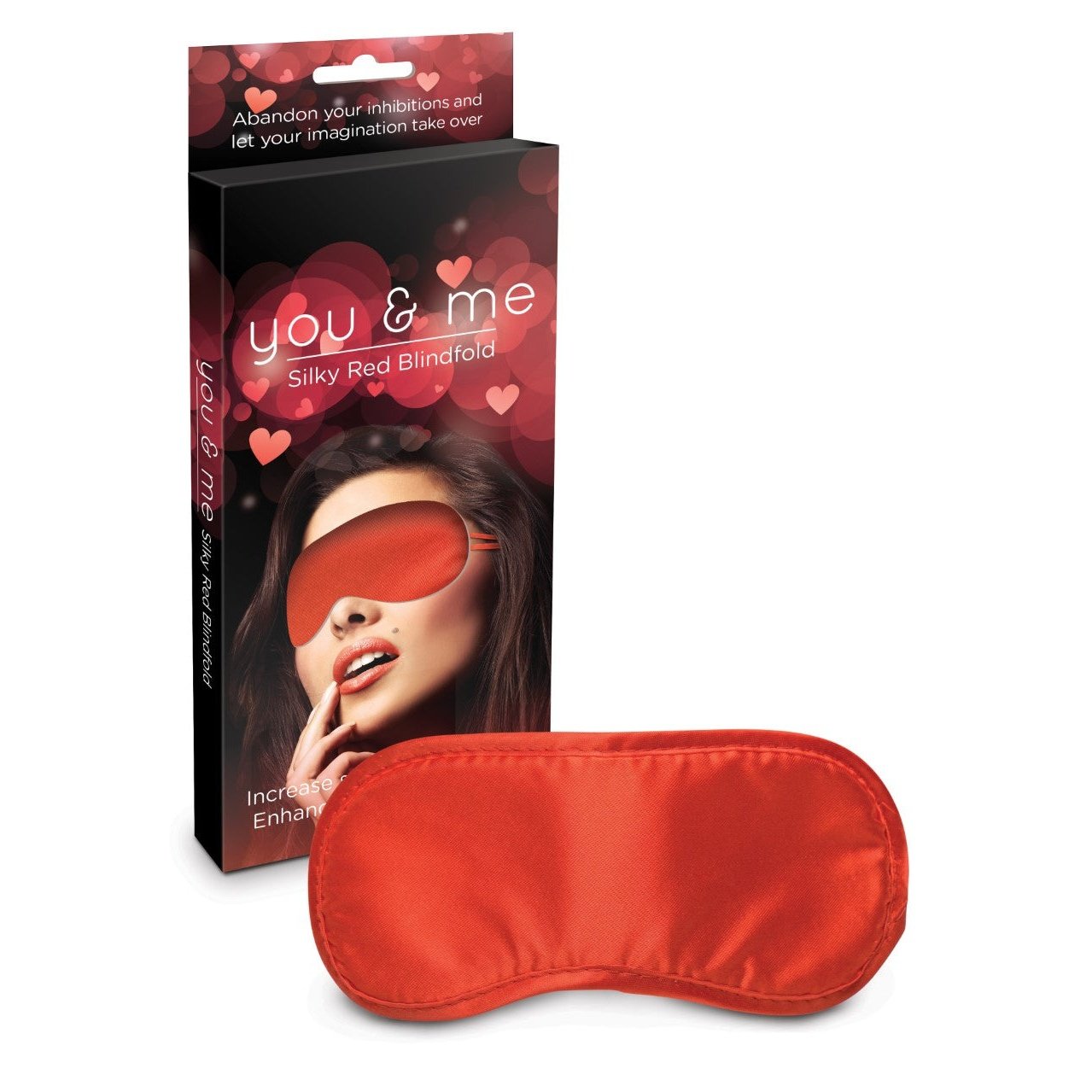 You & Me Silky Red Blindfold CC-USCCYMBF