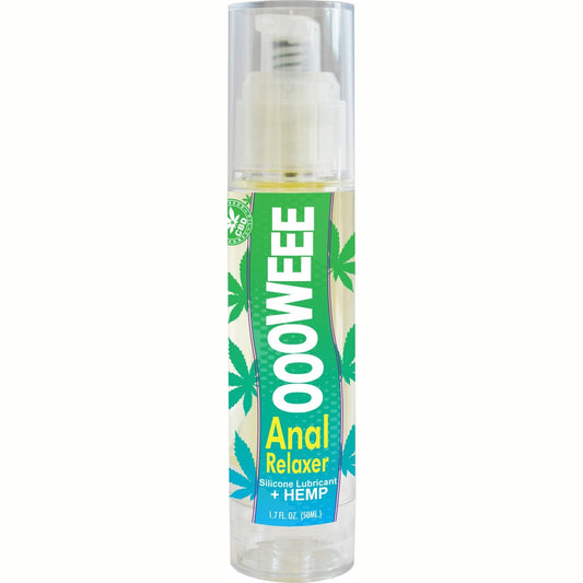 Oooweee Anal Relaxer Silicone Lubricant Plus Hemp - 1.7 Fl. Oz. / 50 ml BA-OWE17