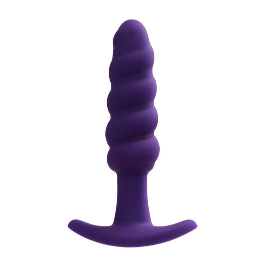 Twist Rechargeable Anal Vibe - Deep Purple VI-P2213