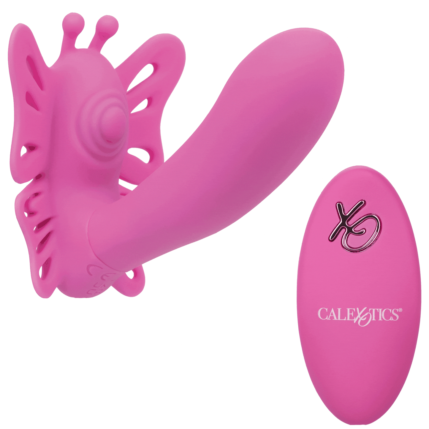 Venus Butterfly Silicone Remote Pulsating Venus G  - Pink SE0583153