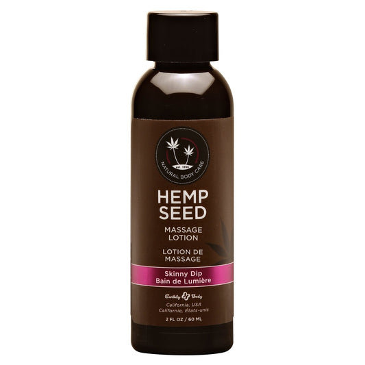Hemp Seed Massage Lotion - Skinny Dip - 2 Fl. Oz.  / 60 ml EB-ML121