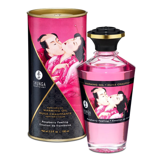 Aphrodisiac Warming Oil - Raspberry Feeling SHU2201
