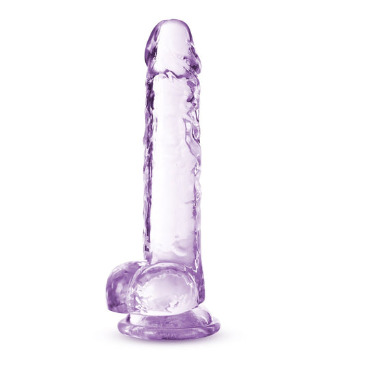 Naturally Yours - 7 Inch Crystalline Dildo -  Amethhyst BL-51601