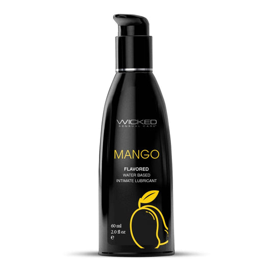 Aqua Mango Flavored Water Based Intimate Lubricant - 2 Fl. Oz. WS-90462
