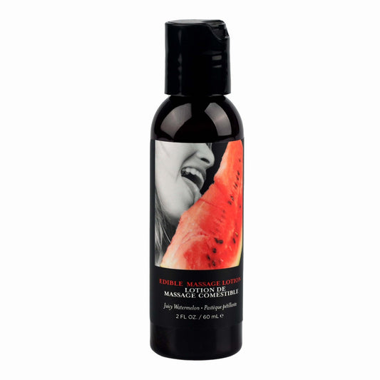 Edible Massage Lotion - Watermelon - 2 Fl. Oz. EB-MLE204