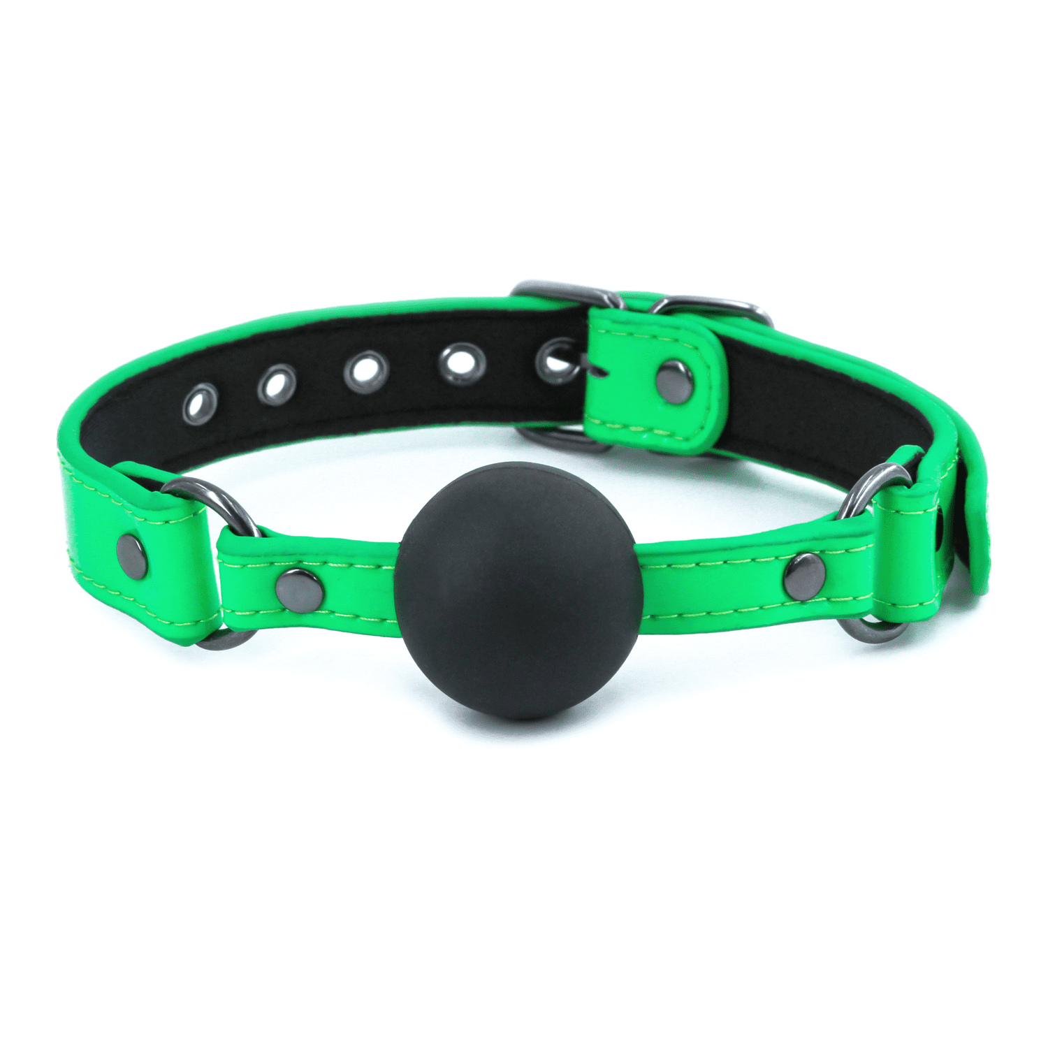 Electra Play Things - Ball Gag - Green NSN-1310-68