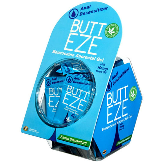 Butt Eze With Hemp - Fish Bowl Display - 50 Pc BA-BESPDJ