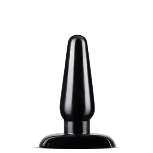 Anal Adventures - Basic Anal Plug - Medium -  Black BL-18715