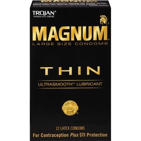 Trojan Magnum Thin - 12 Pack TJ64614