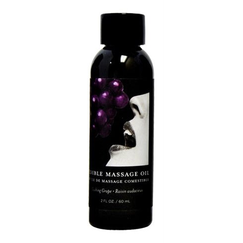 Edible Massage Oil - Grape - 2 Fl. Oz. EB-MSE207E