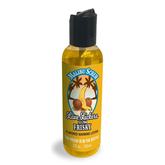 Love Lickers Massage Oil - Malibu Screw - 1.76 Fl. Oz. LG-BT015