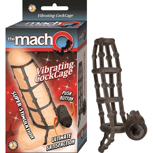 The Macho Vibrating Cockcage - Black NW2595-2