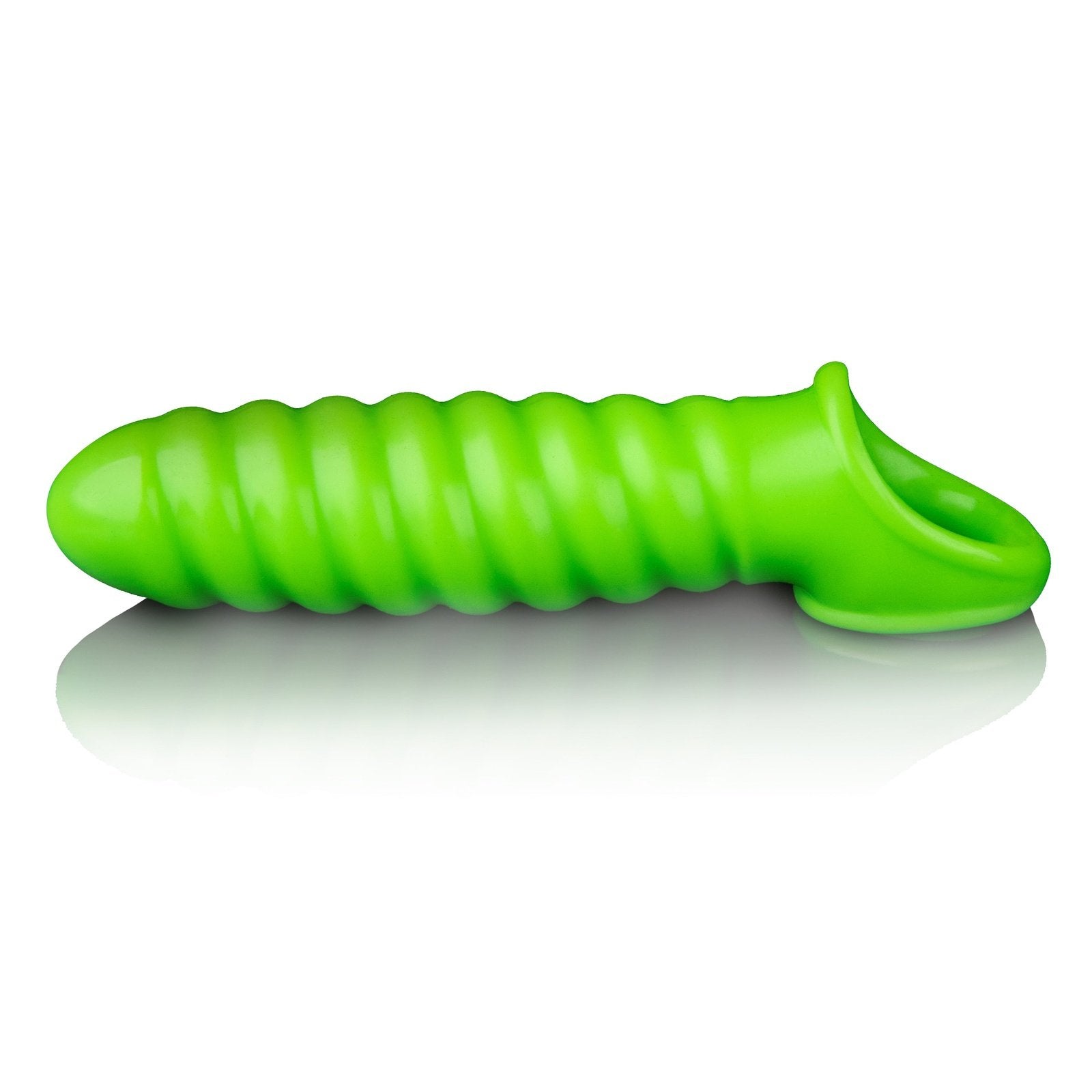 Swirl Stretchy Penis Sleeve - Glow in the Dark OU-OU741GLO