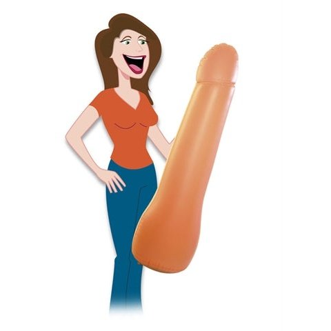 Bachelorette Party Favors - Captain Pecker the Inflatable Party Pecker PD8601-00